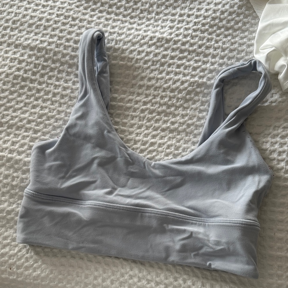 Women's Light Blue Sports Bra